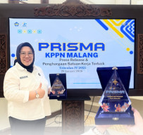 Kantor Pertanahan Kota Malang Raih Penghargaan Satker Berkinerja Terbaik dari KPPN Malang