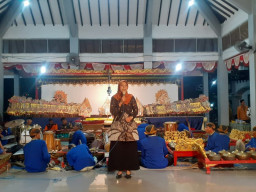 Camat Candi dan Para Kepala Desa Hadiri Ruwah Desa di Desa Wedoro Klurak