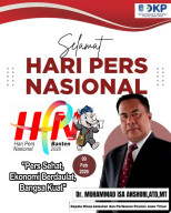 Dinas Kelautan dan Perikanan (DKP) Prov Jatim Mengucapkan Selamat Hari Pers Nasional ke 80 2026