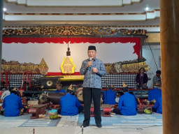 Sedekah Bumi Desa Keboan Anom Gelar Pagelaran Wayang Kulit dan Pengundiaan Doorprize