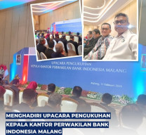 Kantah Kota Malang Hadiri Pengukuhan Kepala Perwakilan BI Malang