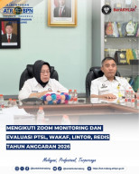 Kantah Kota Malang Ikuti Zoom Monev Program Strategis ATR/BPN 2026, Pastikan Target Tepat Sasaran