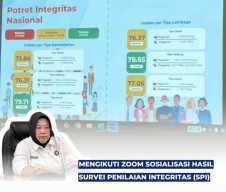 Kantah Kota Malang Ikuti Sosialisasi Hasil SPI KPK, Perkuat Komitmen Integritas Pelayanan