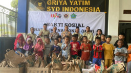 Baksos HPN 2026, PWI dan  Polresta Sidoarjo Salurkan Bantuan untuk Anak Yatim
