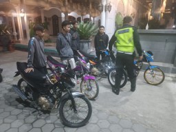 Satlantas Polres Kediri Amankan 12 Unit Sepeda Motor Tidak Sesuai Standar