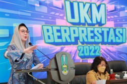 Jadi Juri UKM Berprestasi 2022, Arumi Semangati UKM Untuk Terus Gali Potensi Produk Daerah