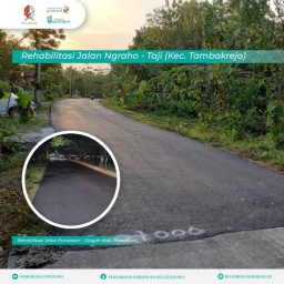 Pemkab Bojonegoro Merehabilitasi Aspal Jalan Rigid 13.573 Km di Enam Kecamatan Tahun 2022