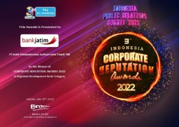 Bank Jatim Raih Penghargaan Corporate Reputation Awards 2022