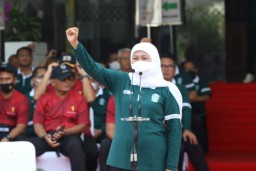 Jelang Hari Jadi Pemprov Jatim Ke 77, Gubernur Khofifah : Optimis Jatim Bangkit