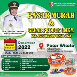 Pemkab Bojonegoro Gelar Pasar Murah Produk UMKM Bangkitkan Ekonomi Rakyat