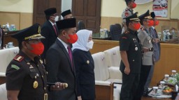 Bupati Anna dan Forkopimda Dengarkan Pidato Kenegaraan Presiden Joko Widodo