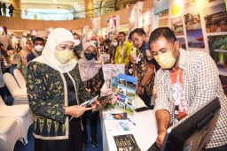Gubernur Khofifah Sebut Majapahit Travel Fair 2022, Upaya Promosikan Pariwisata Jawa Timur