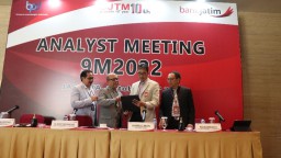 Kinerja Moncer, Bank Jatim Catatkan Laba Bersih Rp. 1,2 T di Triwulan III