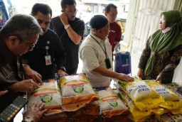 Sidak Harga Beras, Wujud Sinergitas OPD