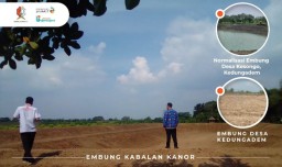 Tingkatkan Produksi Pertanian, Pemkab Bojonegoro Bangun Embung