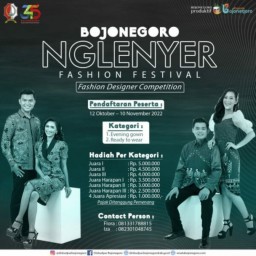 Bojonegoro Nglenyer Fashion Festival Berhadiah Total Rp 53 Juta