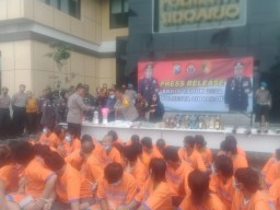 Polresta Sidoarjo Ungkap Berbagai Capaian Kinerja di Tahun 2022