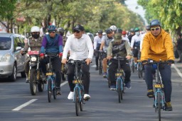 Gowes Ala Forkopimda Sidoarjo
