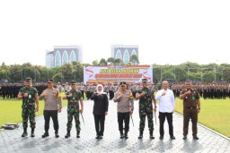 Jatim Terjunkan 18.855 Personil di Operasi Lilin Semeru, Gubernur Khofifah Pastikan Perayaan Nataru Aman dan Kondusif