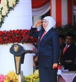 Peringati Hari Bela Negara ke 75, Gubernur Khofifah Ajak Lakukan Aksi Nyata Cinta Tanah Air untuk Indonesia Maju