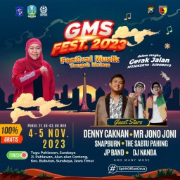 Gerak Jalan Mojokerto Surabaya Diramaikan Festival Musik Tengah Malam, Gubernur Khofifah : Mari Hidupkan Semangat Perjuangan dan Kepahlawanan