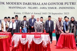 Satu Abad Pondok Modern Darussalam Gontor, Gubernur Khofifah : Kontribusi Gontor Sangat Besar Dalam Membangun Peradaban Kemanusiaan