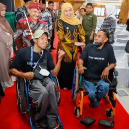 Buka Temu Inklusi Nasional ke 5, Gubernur Khofifah Tegaskan Komitmen Kesetaraan Hak dan Peluang Bagi Difabel