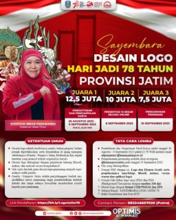 Pemprov Jatim Gelar Lomba Desain Logo Hari Jadi ke 78 Rebut Hadiah Total Rp 30 Juta