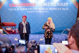 Gubernur Khofifah Sebut Harmonious Partnership Jadi Modal Wujudkan Pemilu 2024 Tertib