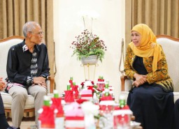 Terima Menteri Negara Singapura Masagos Zulkifli, Gubernur Khofifah Pererat Kerjasama Bidang Kesehatan Sosial dan Pariwisata