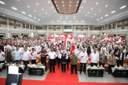 Bertemu Ribuan Penyuluh Pertanian Se-Jatim, Gubernur Khofifah : Terima Kasih Kerja Kerasnya, Produktivitas Padi Jatim Tertinggi Nasional Sejak 2020