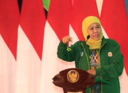 Kick Off Maskot dan Logo Porprov VIII Jatim 2023, Gubernur Khofifah : Jaga Sportivitas dan Fairplay