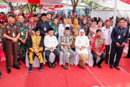 Dampingi Wapres RI di Universitas Wiraraja Sumenep, Gubernur Khofifah : Harap SDM Madura Berdaya Saing Global Dengan Nafas Religiusitas