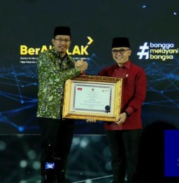 Pemkab Sidoarjo Raih Penghargaan Top 45 Inovasi Pelayanan Publik dari KemenPAN- RB