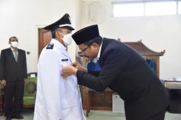 Sempat Tertunda, Kades Bogempinggir Akhirnya Dilantik