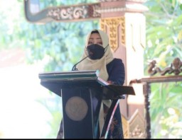 Bupati Ikfina Lepas 772 JCH Kabupaten Mojokerto, Ingatkan Tetap Jaga Prokes