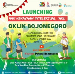 PPKD Bojonegoro Gelar Acara Launching HKI Oklik