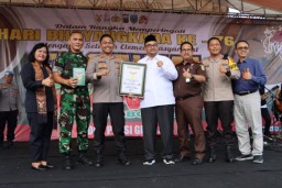 Festival Kuliner Rawon 5.236 Porsi, Polres Probolinggo Raih Penghargaan Rekor MURI