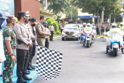 Operasi Patuh Semeru 2022, Kapolda Jatim Lepas 52 Kendaraan ETLE Mobile