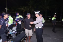 Jaga Kondusifitas Daerah, Polres Kediri Amankan Belasan Kendaraan Tak Sesuai Standar