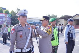 Polres Kediri Apel Gelar Pasukan Keselamatan Semeru 2023