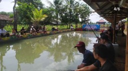 Menengok Kolam Pancing Maju Mapan Destinasi Wisata Milik Desa Sumber