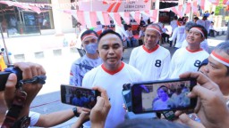 HUT RI ke 77, Direktorat Intelkam Polda Jatim Gelar Lomba dengan Awak Media