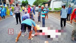 Hantam Mitsubishi, Pengendara Motor Asal Sarongan Banyuwangi Tewas