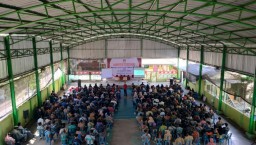 Bimtek KPPS Se Kecamatan Kebomas Berlangsung di Gedung Pertemuan Sukorejo