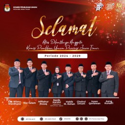 Komisioner KPU Jatim 2024-2029 Resmi Dilantik