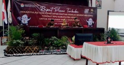 KPU Kabupaten Kediri Gelar Rapat Pleno Terbuka Rekapitulasi dan Penetapan Daftar Pemilih Sementara Pemilu 2023