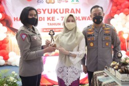 HUT Polwan Ke 74, Polres Blitar Gelar Syukuran
