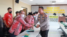 Polresta Sidoarjo Rakor Pengamanan Natal dan Tahun Baru 2023