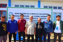 Mohammad Nuh, Anggota DPD RI Kunjungi Stasiun Meteorologi Binaka Gunungsitoli